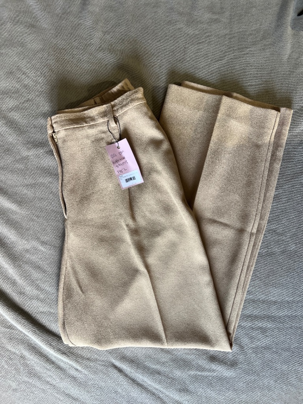 Karen Scott tan trousers 12P